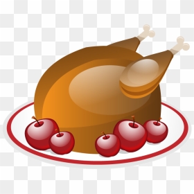 Moose Clipart Thanksgiving - Clip Art, HD Png Download - thanksgiving dinner png