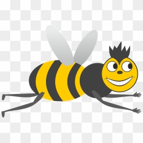 Bees Knees Clipart, HD Png Download - flying bee png