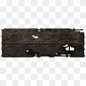 Fv06 Villagehouse02 70x30[ruined Roof, Ruined Manor,, HD Png Download - broken brick wall png