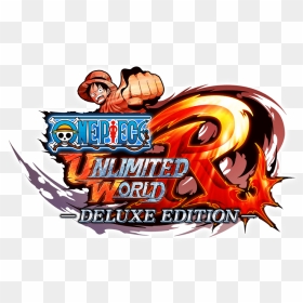 One Piece Unlimited World Red Logo, HD Png Download - one piece logo png