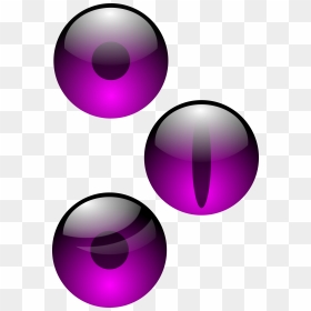 Eyeball Clipart Purple Eye - Clip Art, HD Png Download - eye ball png