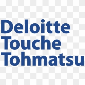 Deloitte Touche Tohmatsu, HD Png Download - deloitte logo png