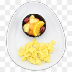 1 Egg* & Side - Fruit Salad, HD Png Download - scrambled eggs png