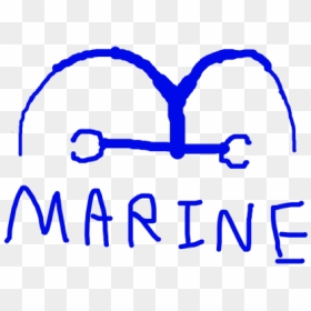 Marines Logo One Piece, HD Png Download - one piece logo png