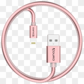 Rose Gold - Metallic Spring Data Cable, HD Png Download - metal spring png
