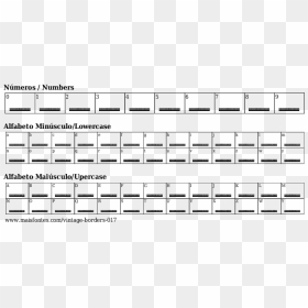 Tabelle, HD Png Download - vintage borders png
