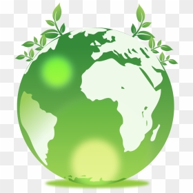 Green Earth Globe Png, Transparent Png - earth png transparent