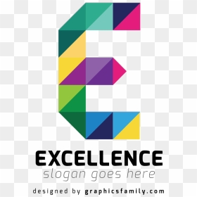 E Letter Logo Png Transparent - Graphic Design, Png Download - lens flare .png