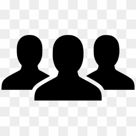 Users People Community Group Team Social Comments - Clipart Group Silhouette, HD Png Download - group silhouette png