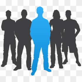 Gundam Statue, HD Png Download - group silhouette png