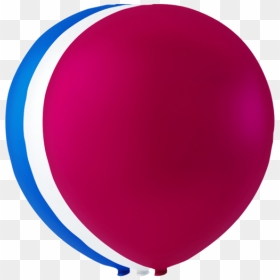 10 Balloons No, 10" - Balloon, HD Png Download - red white and blue png
