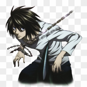 L Death Note Kid, HD Png Download - death note png
