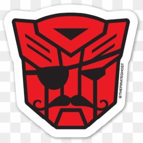 Pirateghost Autobot Sticker - Transformers Sticker, HD Png Download - autobot symbol png