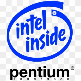 Thumb Image - Intel Pentium 1 Logo, HD Png Download - intel png