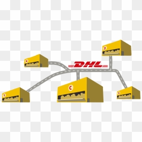 Dhl, HD Png Download - dhl logo png