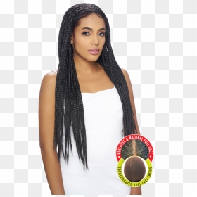 Kima Braid Lace Wig, HD Png Download - wigs png