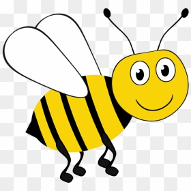 Bee Drawing Clipart - Honeybee, HD Png Download - flying bee png
