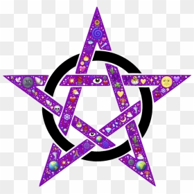 Pentacle Png Free Image Download - Yellow And Purple Pentacle, Transparent Png - pentacle png