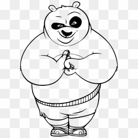 Kung Fu Panda Team Sketch - Kung Fu Panda Sketch, HD Png Download - kung fu panda png