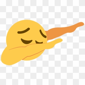 Pensive Dab Discord Emoji - Discord Dabbing Emoji, HD Png Download - dabbing emoji png