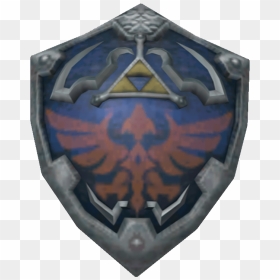 Twilight Princess Link's Shield, HD Png Download - hylian shield png