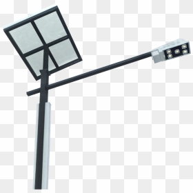 Solar Led Street Light 48w - Blush Georgia Benefit, HD Png Download - street lamp png