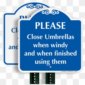 Sign, HD Png Download - windy png