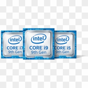 Core I9 I7 I5 9th Gen, HD Png Download - intel png