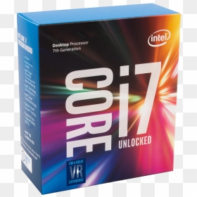 7th Gen Intel Core I7 Unlocked Box, HD Png Download - intel png