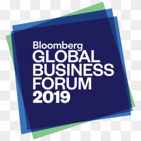 Bloomberg Global Business Forum 2018, HD Png Download - bloomberg logo png