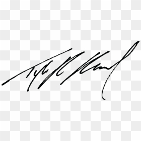Donald Trump Signature Png , Png Download - Calligraphy, Transparent Png - donald trump signature png