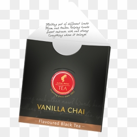 Vanilla Chai Envelope Side Open - Earl Grey Julius Meinl, HD Png Download - open envelope png