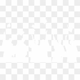 Silhouette, HD Png Download - graduation silhouette png