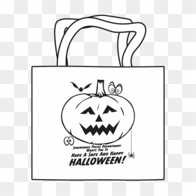 Coloring Book, HD Png Download - jack o'lantern png