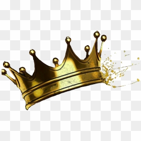 #crown #prince #king #princess #queen #gold #freetoedit - Gold King Logo Hd, HD Png Download - prince crown png