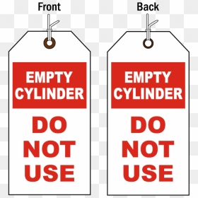 Gas Cylinder Empty Tags, HD Png Download - empty circle png