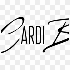 Cardi B Signature , Png Download - Bruno Mars Signature Png, Transparent Png - donald trump signature png