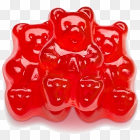 Red Bear Clipart Transparent Download Gummy Bear Clipart - Red Cinnamon Bear Candy, HD Png Download - gummy bears png