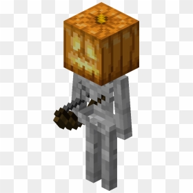 Minecraft Skelett, HD Png Download - jack o'lantern png