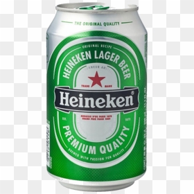 6 X 330ml Heineken Beer Can Case"  Class=, HD Png Download - heineken png