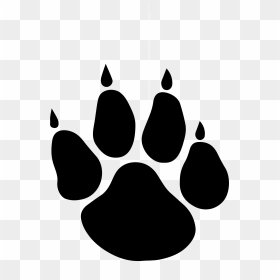 Clip Art Cub Paw - Transparent Wolf Paw Png, Png Download - wolf paw print png