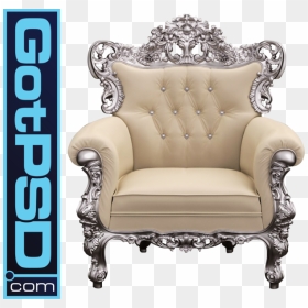 Mixtape Cover Psd Chair, HD Png Download - king chair png