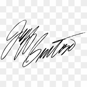 Jeff Burton Signature Logo Png Transparent - Signature Logo Png, Png Download - donald trump signature png