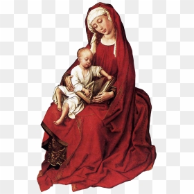 Rogier Van Der Weyden And The Virgin Mary - Rogier Van Der Weyden Madonna, HD Png Download - virgin mary png
