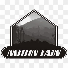 Mountain Vector T-shirt Design - Graphic Design, HD Png Download - mountain vector png