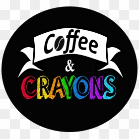Coffee And Crayons Cafe Logo - Coffee And Crayons, HD Png Download - caterpillar logo png