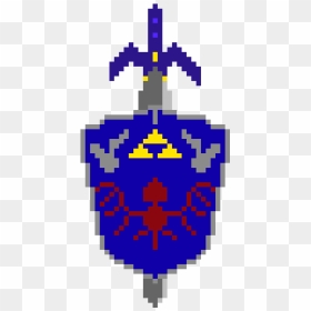 Crest, HD Png Download - hylian shield png