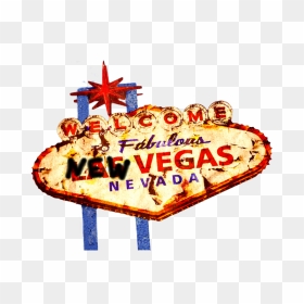 Welcome To New Vegas Logo Png , Png Download - Fallout New Vegas Sign, Transparent Png - fallout new vegas logo png