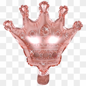 Шар Корона Розовая, HD Png Download - prince crown png