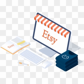Illustration, HD Png Download - etsy png